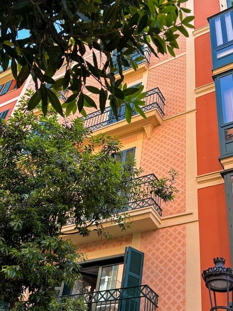 Une façade colorée